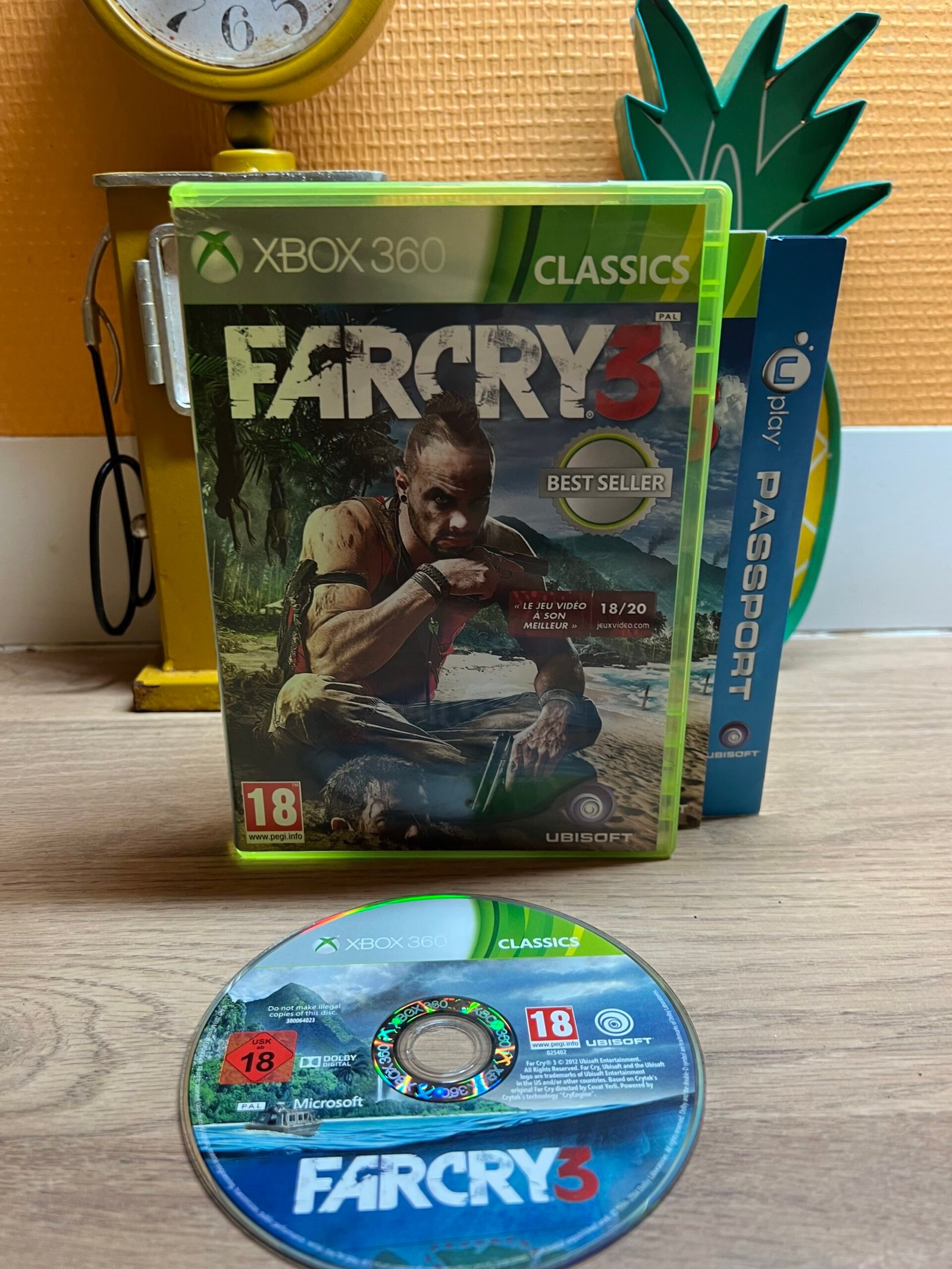 Far Cry 3 - Xbox 360 - Bon état - Complet - PAL