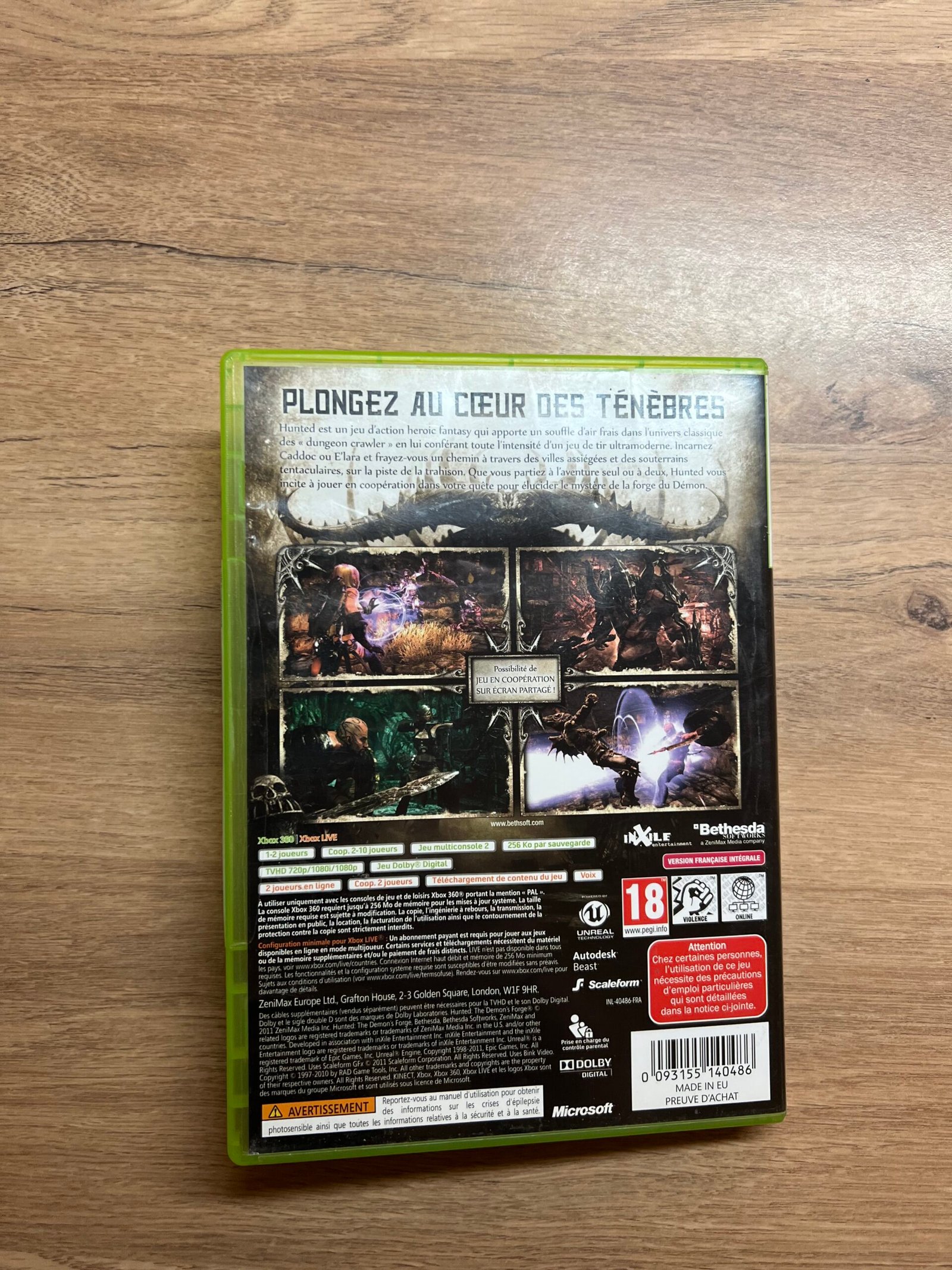 Hunted - Xbox 360 - Bon état - Complet - Pal – Image 8