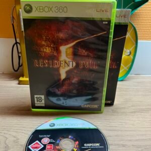 Resident Evil 5 - Xbox 360 - Bon état - Complet - Pal