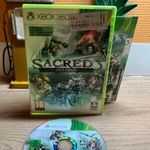 Sacred 3 First Edition - Xbox 360 - bon état - complet - pal