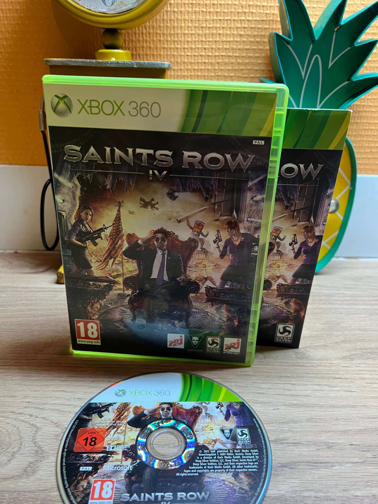 Saints Row IV - Xbox 360 - Bon état - Complet - Pal