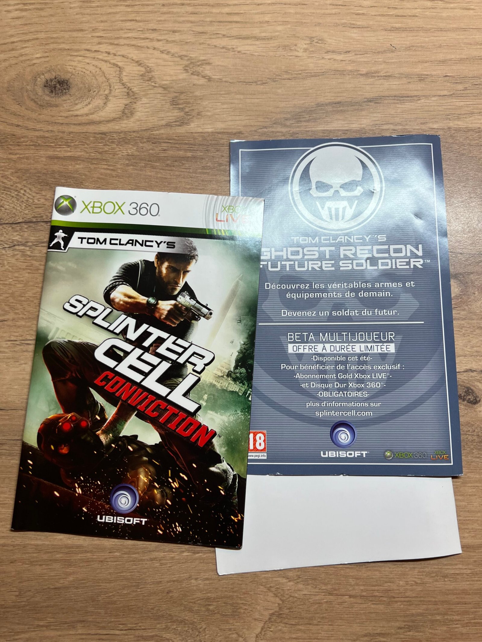Splinter Cell conviction - Xbox 360 - Bon état - Complet - pal – Image 5