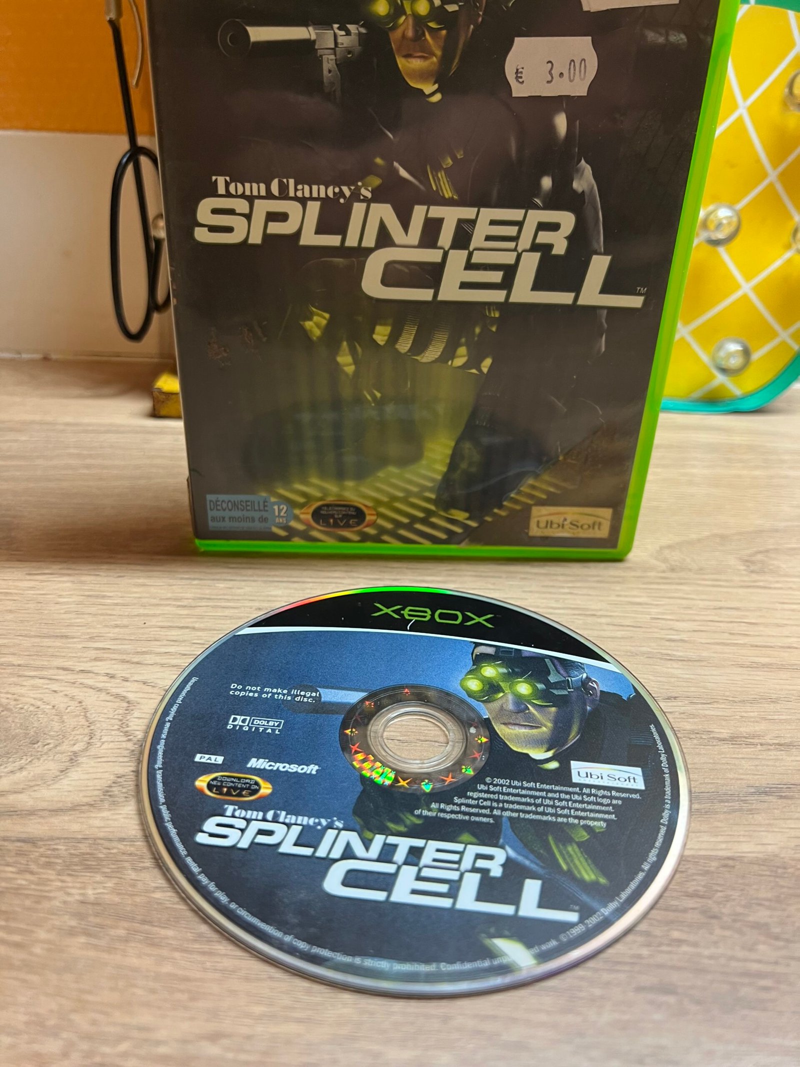 Splinter Cell - Xbox - pal – Image 3