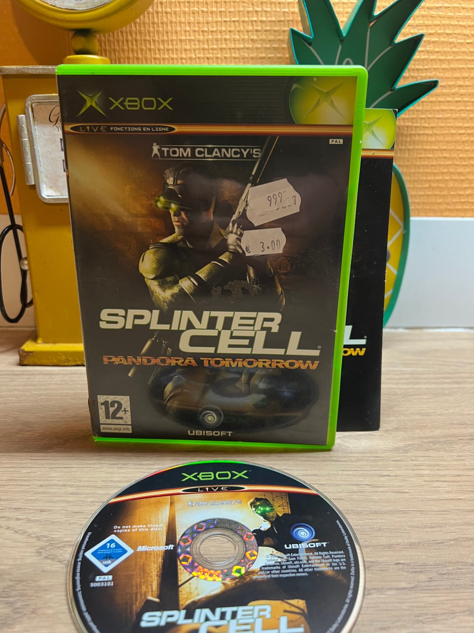 Tom Clancy's Splinter Cell: Pandora Tomorrow - Xbox - Complet - Pal