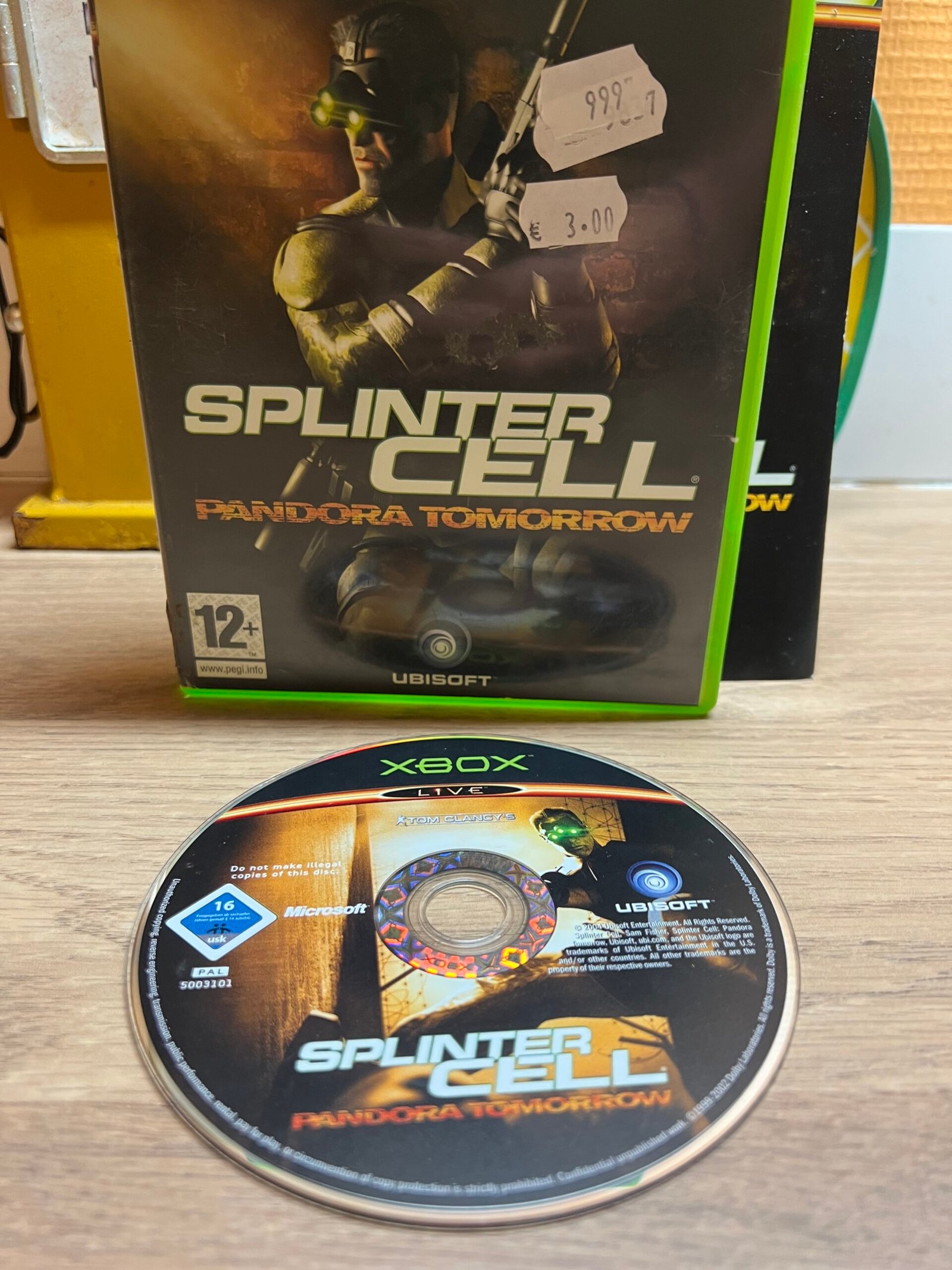 Tom Clancy's Splinter Cell: Pandora Tomorrow - Xbox - Complet - Pal – Image 3