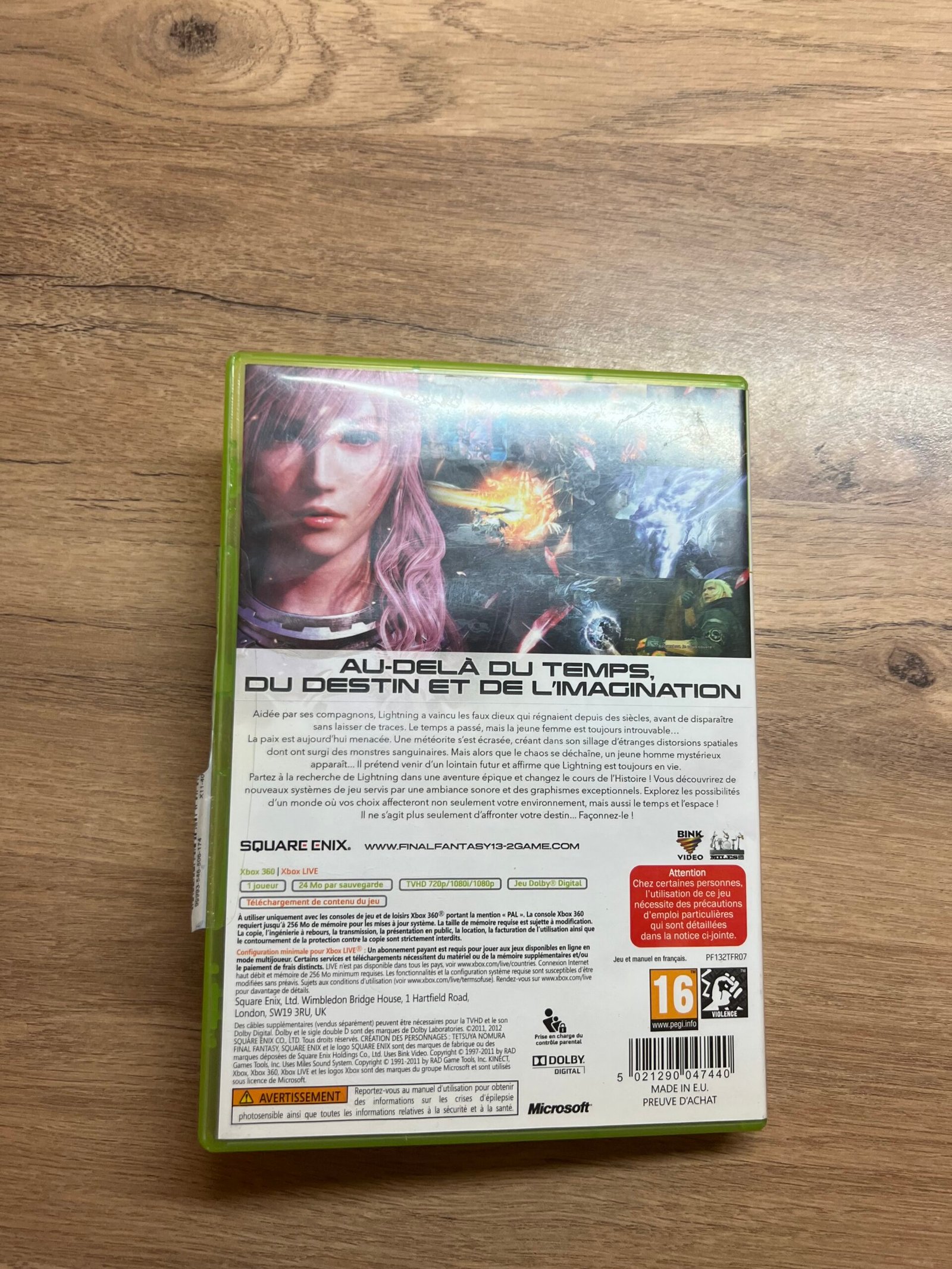 Final Fantasy XIII-2 - Xbox 360 - Bon état - Complet - Pal – Image 8