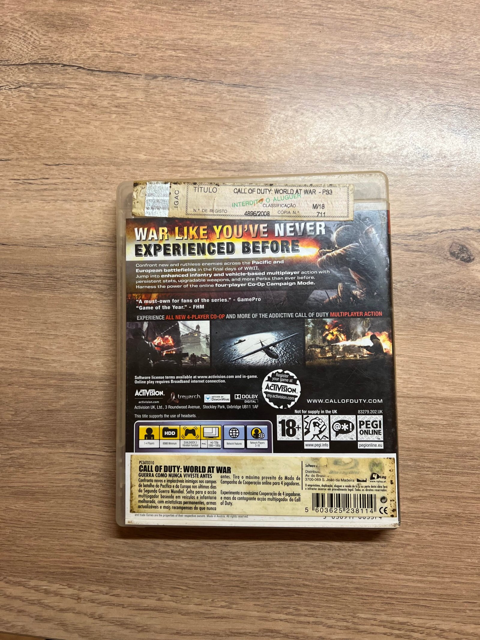 Call of Duty World at War - PS3 - Complet - Pal – Image 7