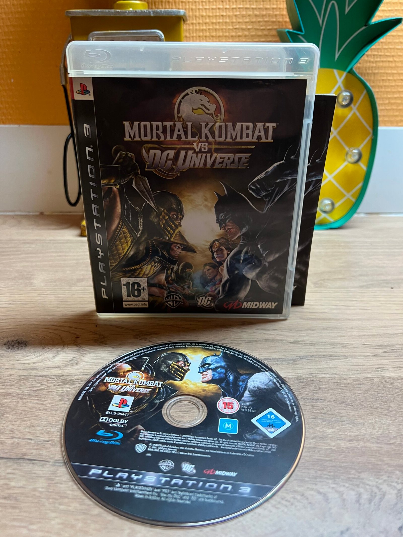 Mortal Kombat vs DC Universe - ps3 - complet - pal