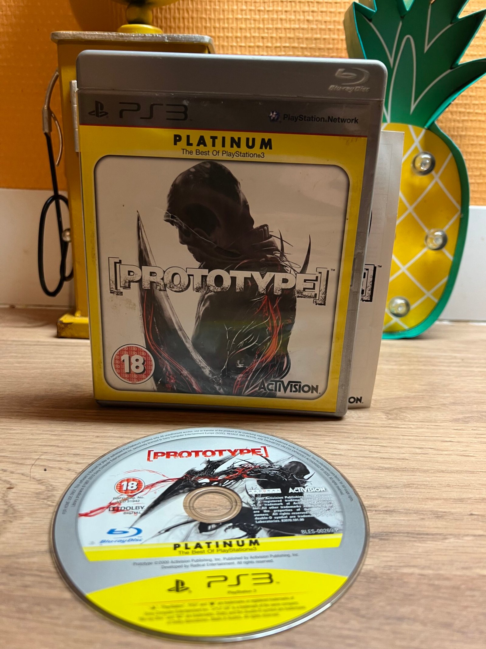 Prototype - PS3 - Bon état - Complet - Pal