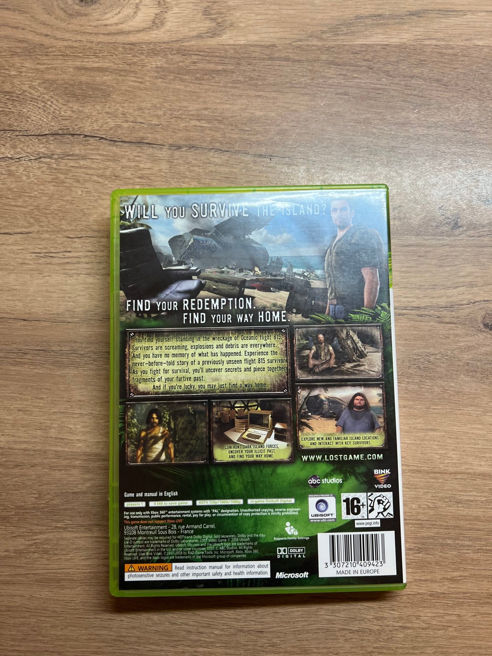 Lost: Les Disparus - Xbox 360 - Bon état - Complet - Pal – Image 8