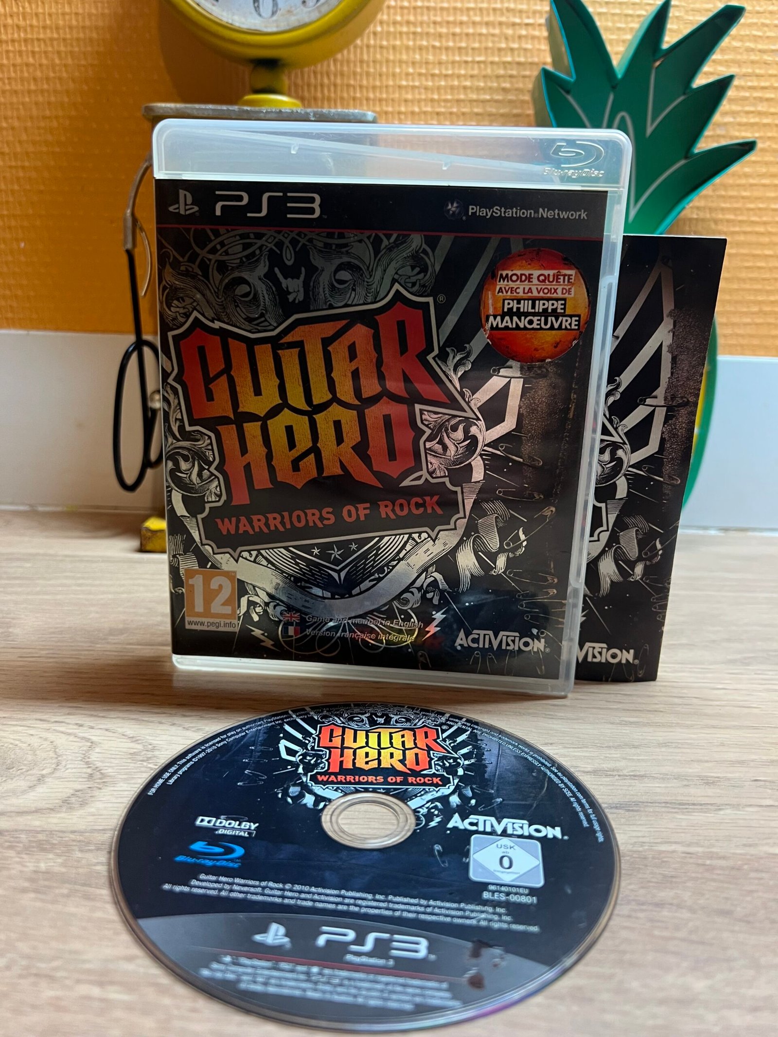 Guitar Hero Warriors Of Rock - PS3 - Bon état - Complet - Pal