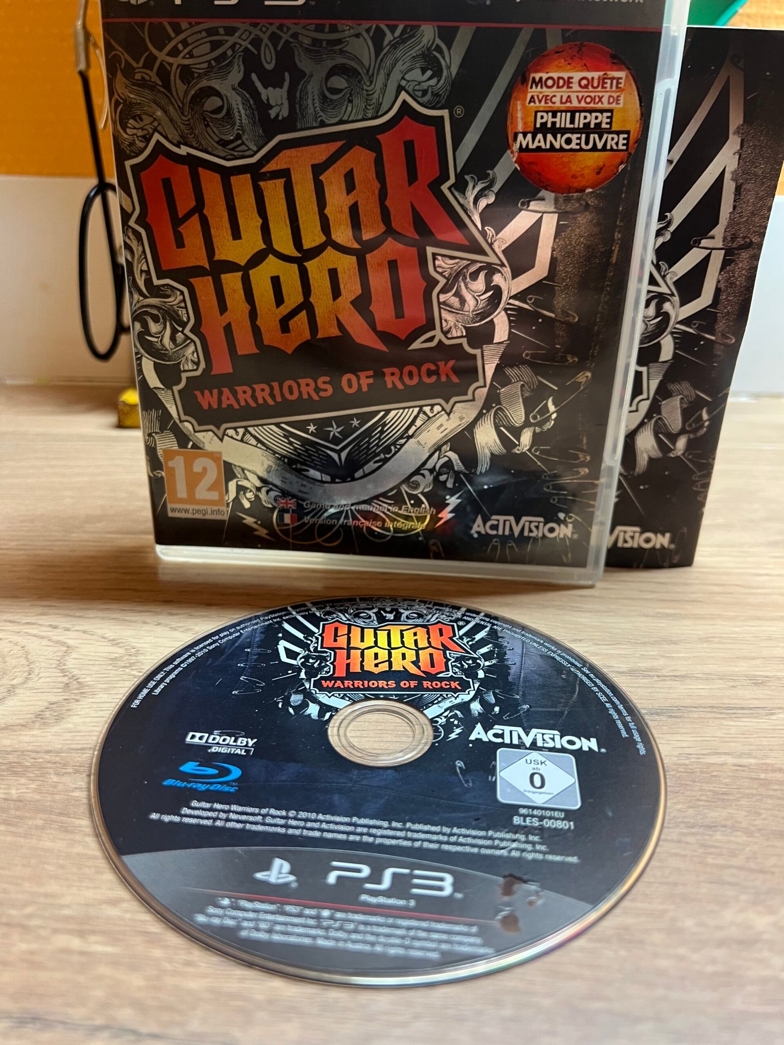 Guitar Hero Warriors Of Rock - PS3 - Bon état - Complet - Pal – Image 2