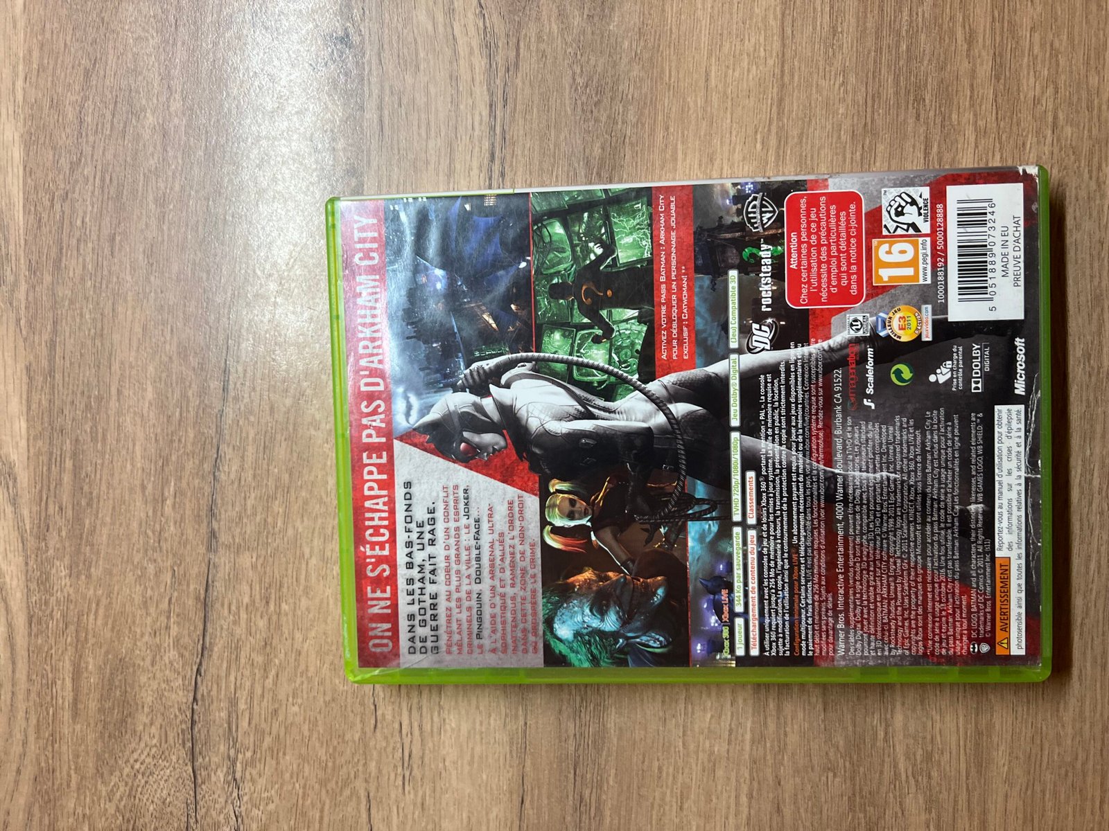 Batman Arkham City - Xbox 360 - Bon état - Complet - Pal – Image 8