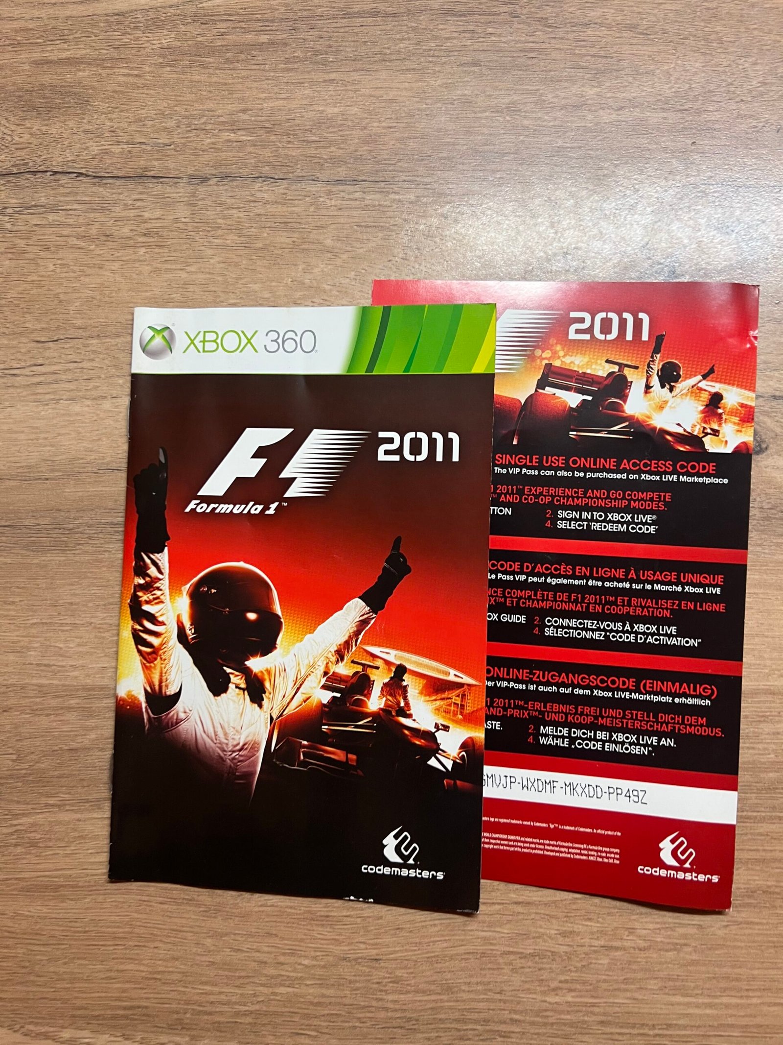 F1 2011 - xbox 360 - Bon état - Complet - Pal – Image 5