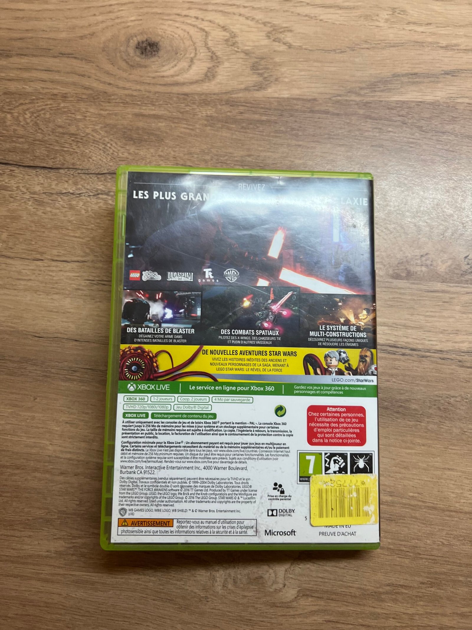 Lego Star Wars Le Réveil de la Force - Xbox 360 - Bon état - Complet - Pal – Image 14