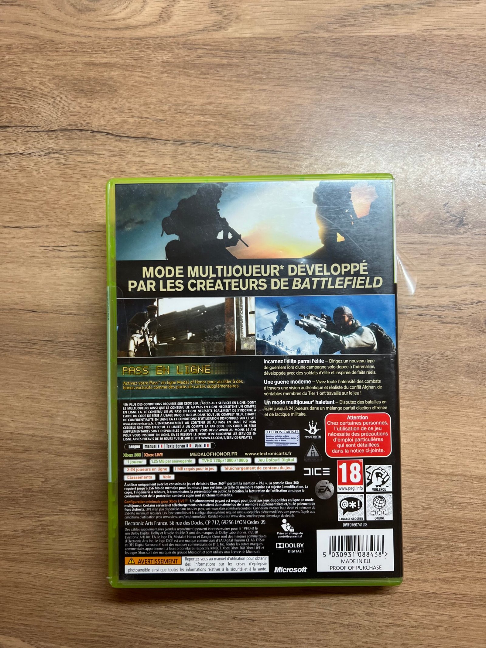 Medal Of Honor - Xbox 360 - Bon état - Complet - Pal – Image 8