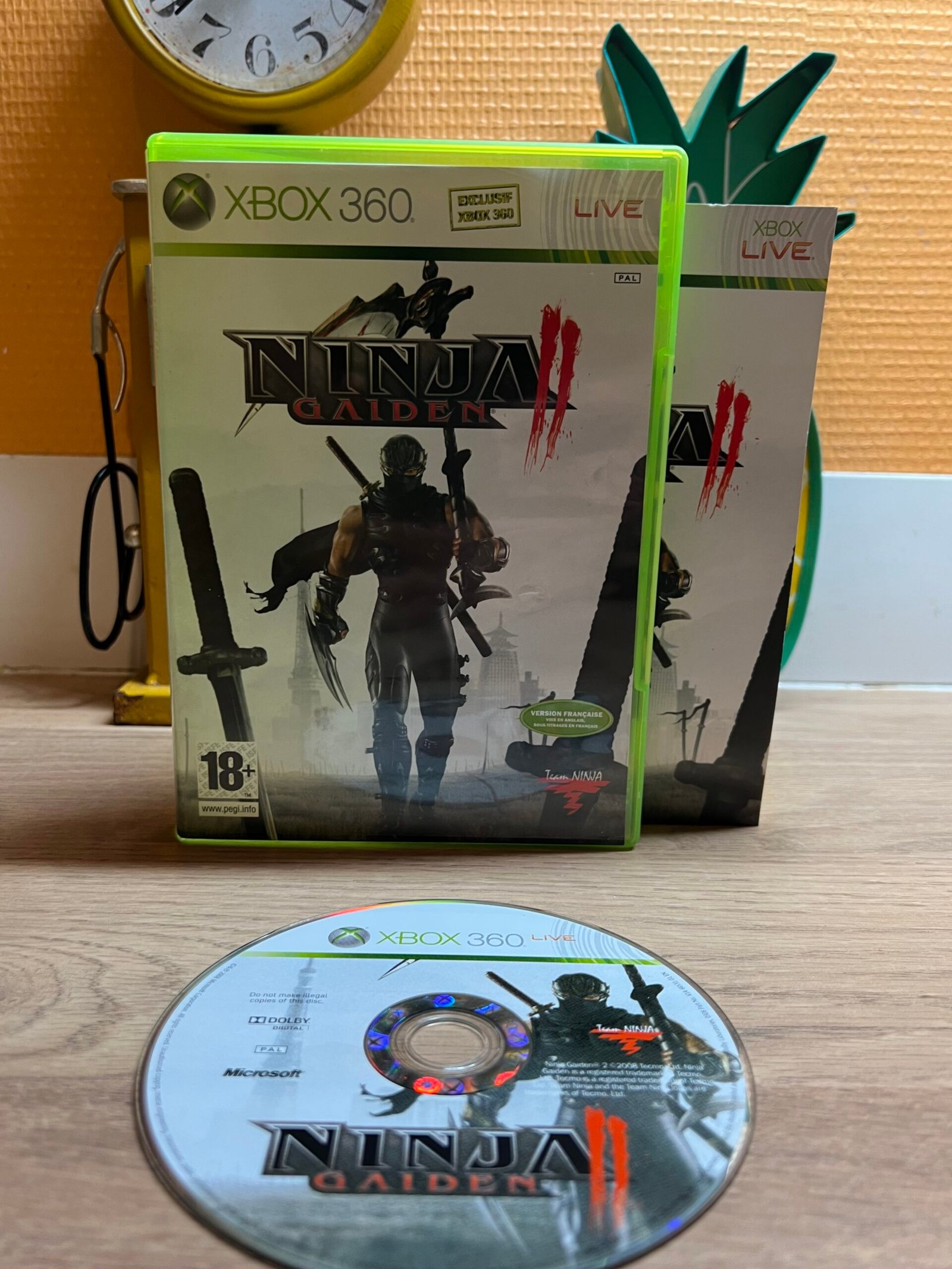 Ninja Gaiden II - Xbox 360 - Bon état - Complet - Pal