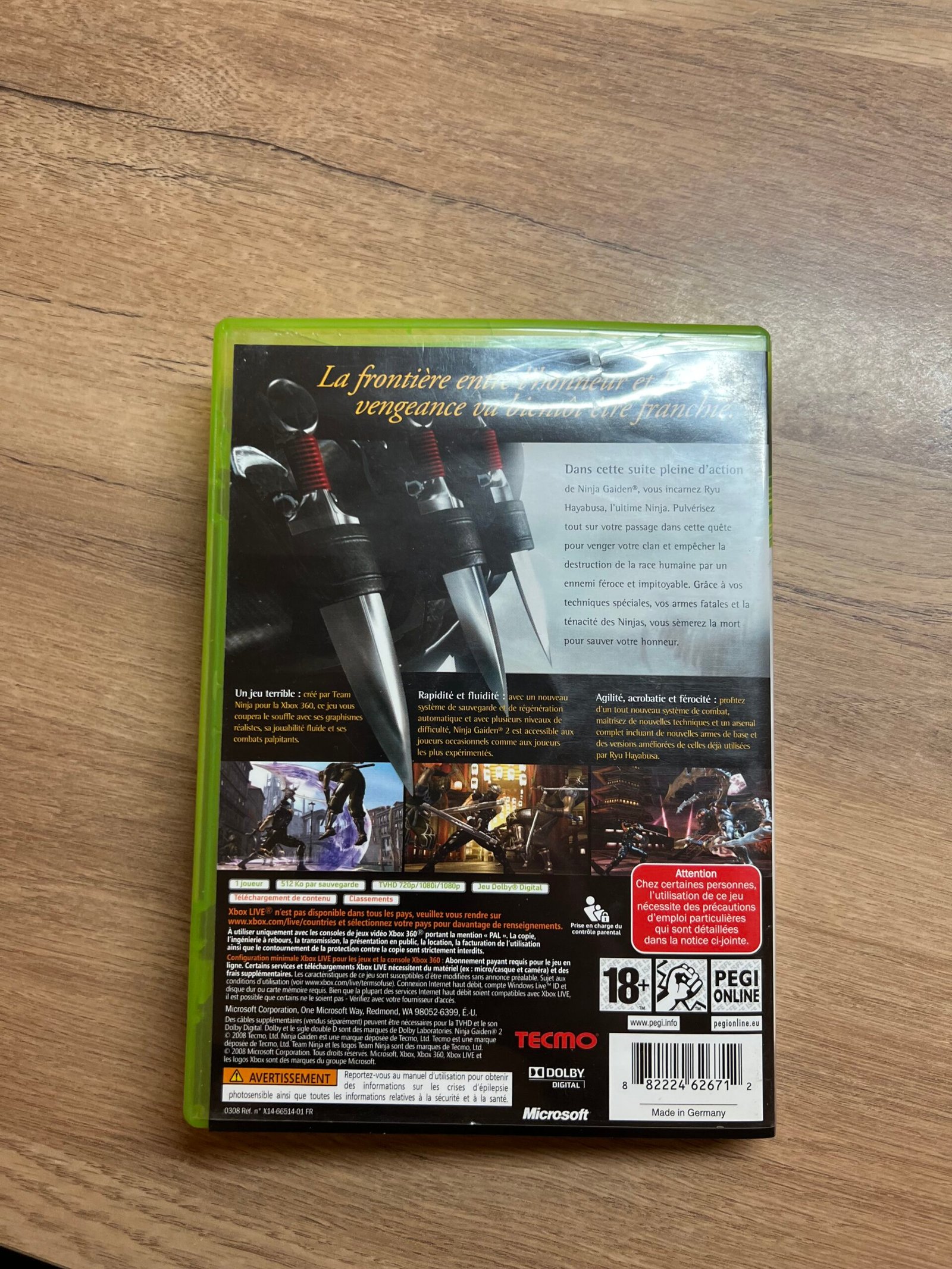 Ninja Gaiden II - Xbox 360 - Bon état - Complet - Pal – Image 8