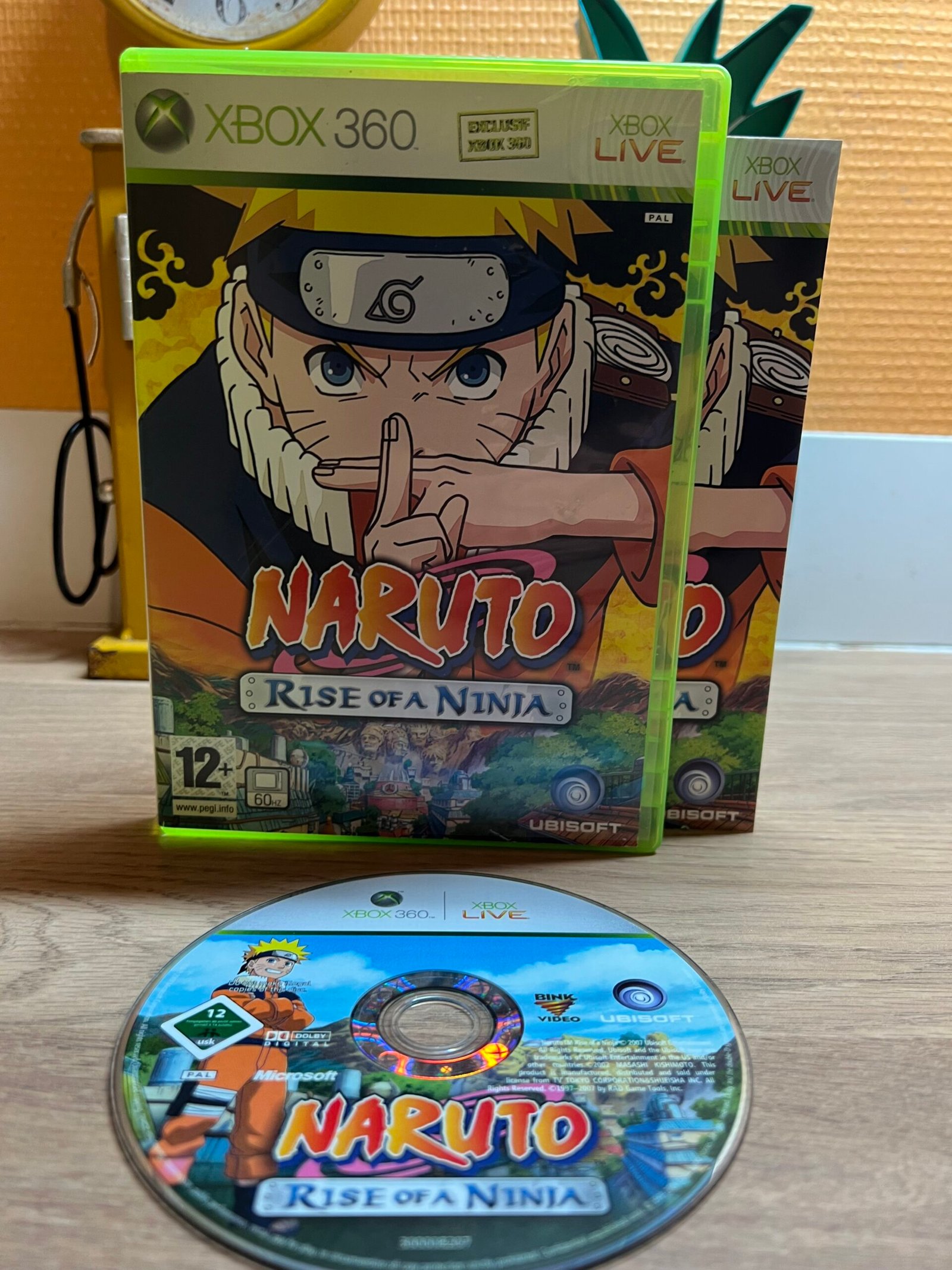 Naruto : Rise Of A Ninja - Xbox 360 - bon état - complet - pal