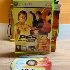 PES Pro evolution soccer 6 - Xbox 360 - Bon état - Complet - Pal