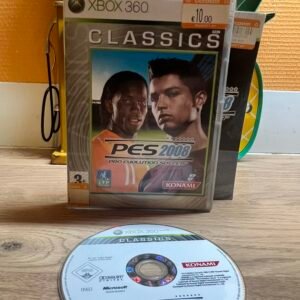 PES 2008 Pro Evolution Soccer - Xbox 360 - Bon état - Complet - Pal
