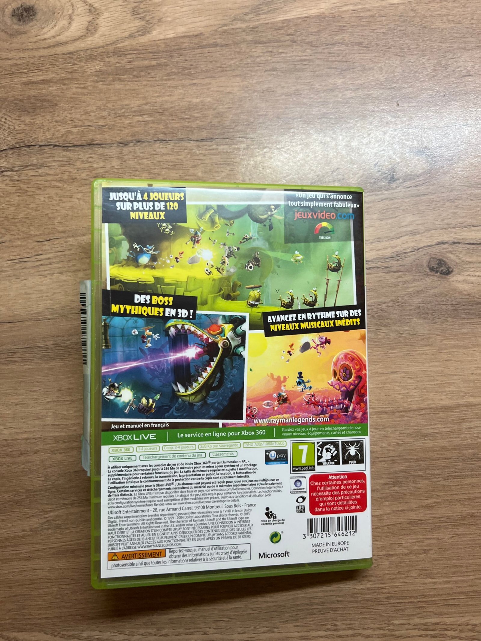 Rayman Legends - Xbox 360 - Bon état - Complet - Pal – Image 8