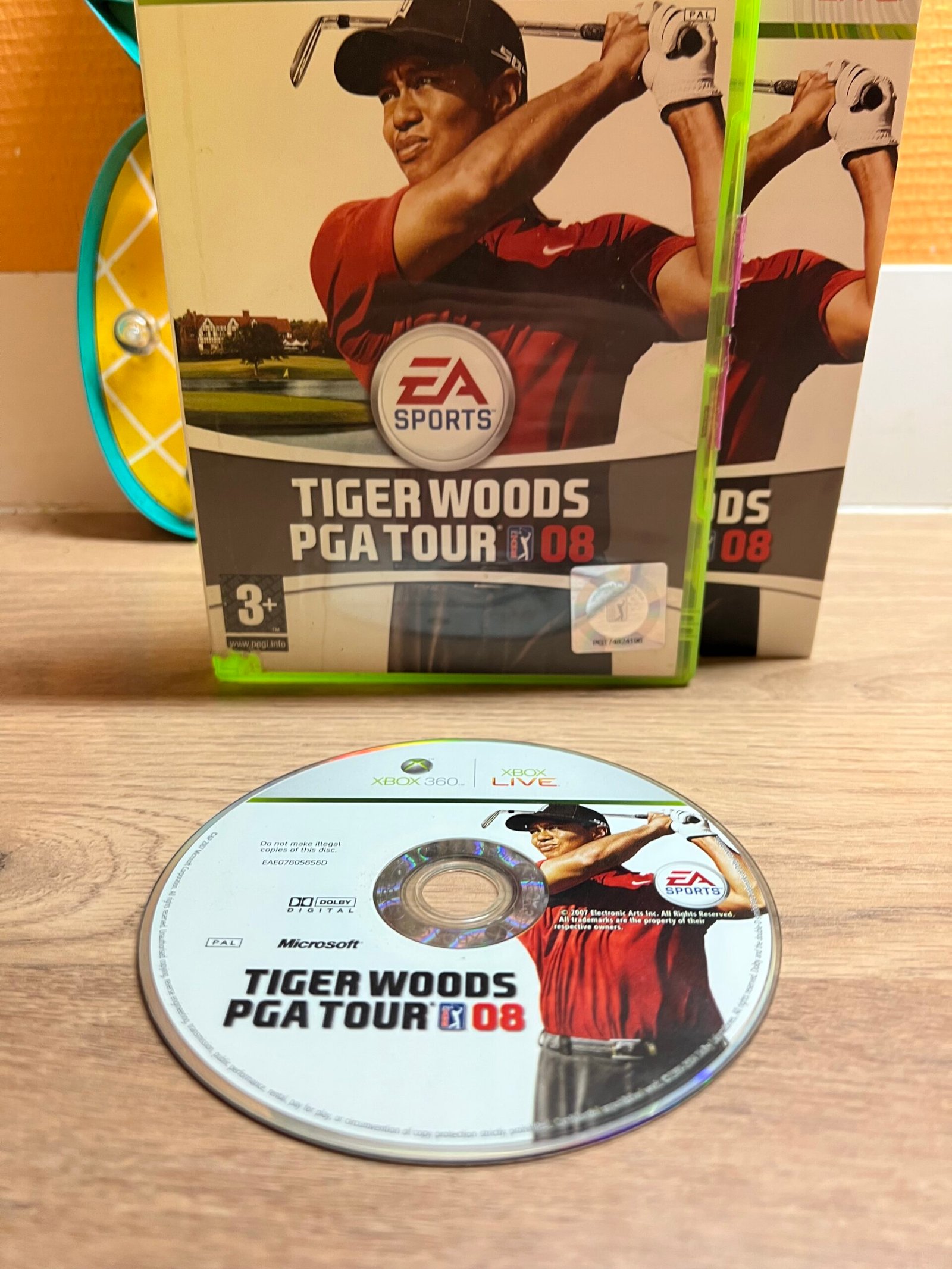 Tiger Woods PGA Tour 08 - Xbox 360 - Bon état - Complet - Pal – Image 3
