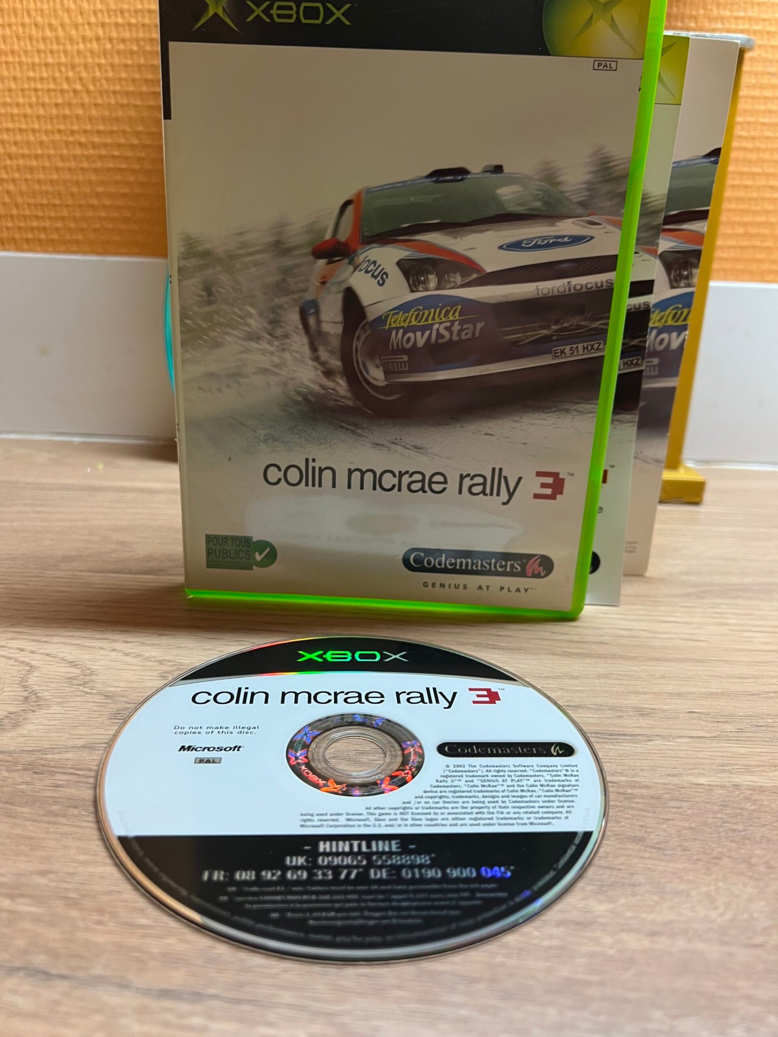Colin Mcrae Rally 3 - Xbox - Bon état - Complet - Pal – Image 3