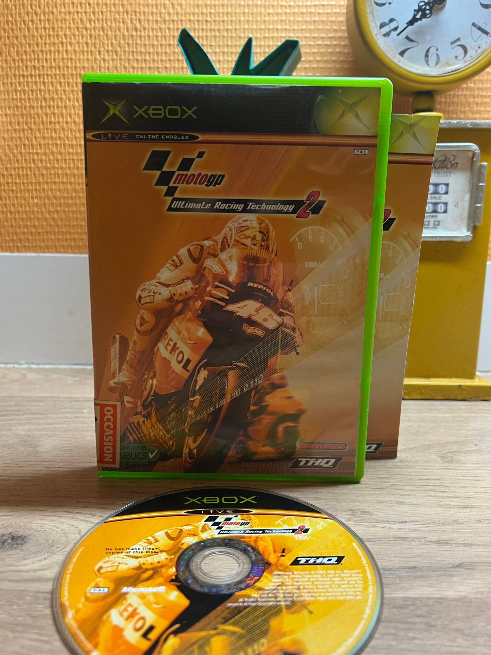 Moto GP 2 - Xbox - Bon état - Complet - Pal