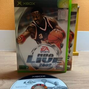 NBA Live 2002 - Xbox -Bon état - Complet - Pal