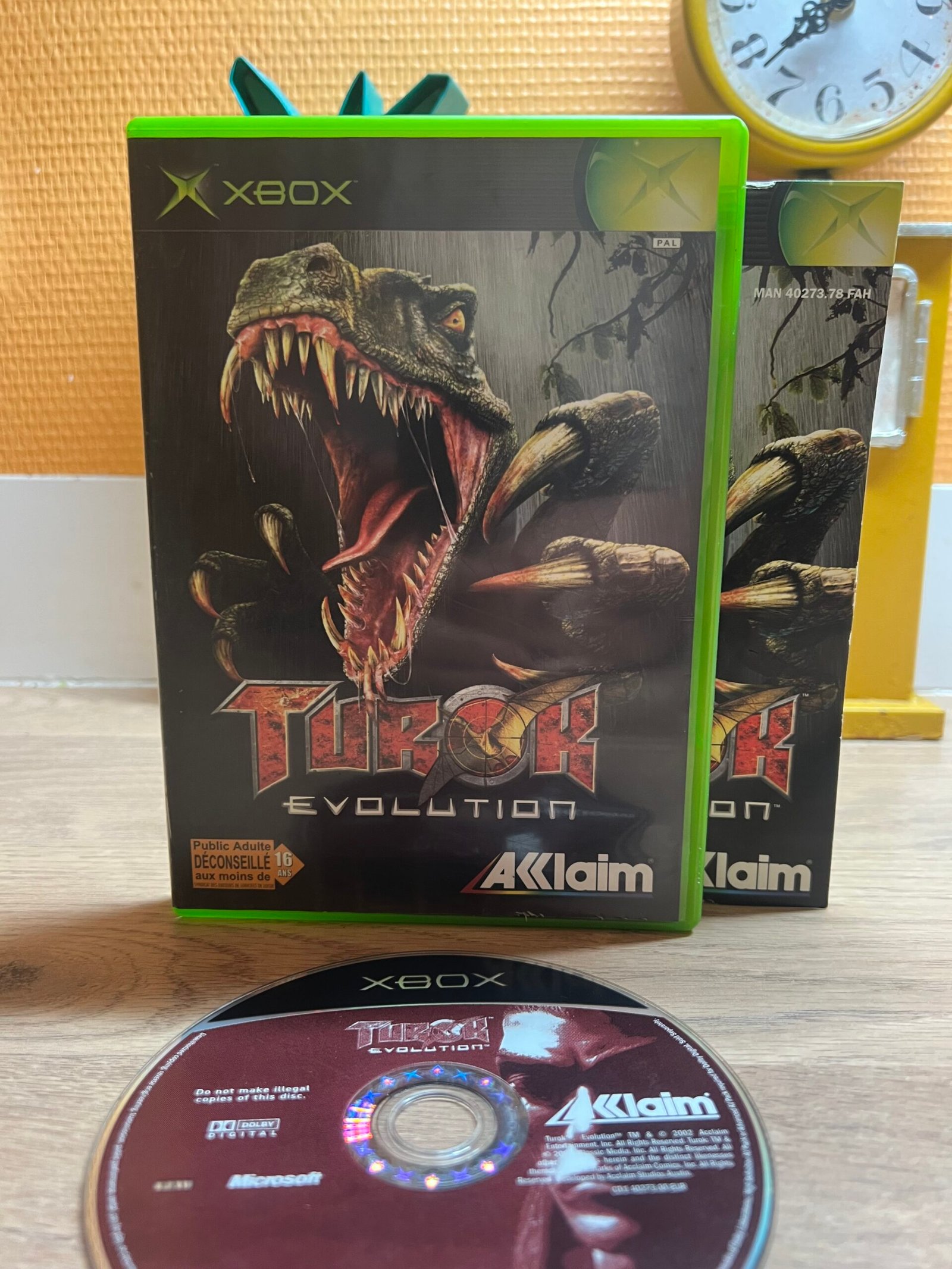 Turok Evolution - Xbox - Bon état - Complet - Pal