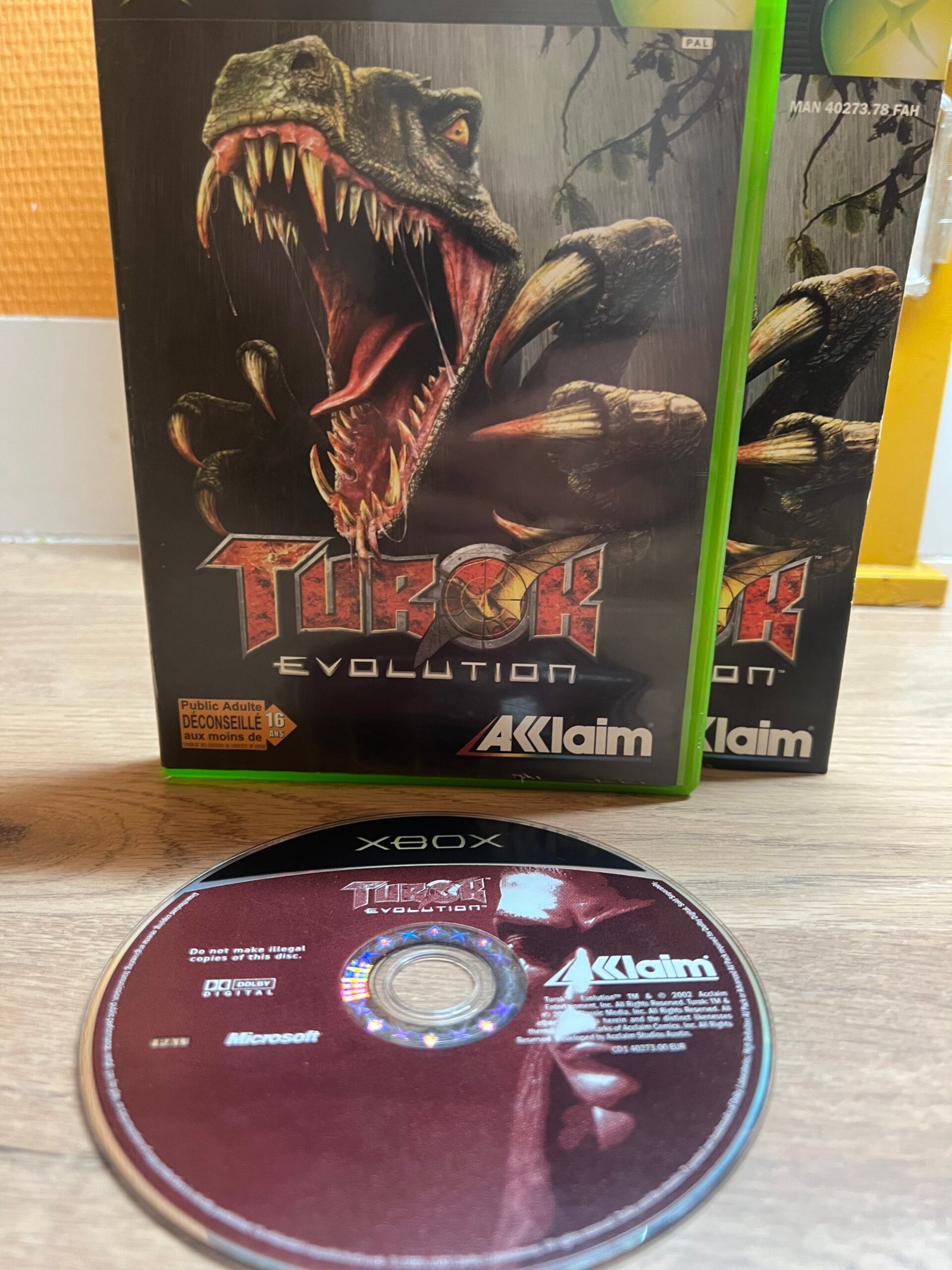 Turok Evolution - Xbox - Bon état - Complet - Pal – Image 3