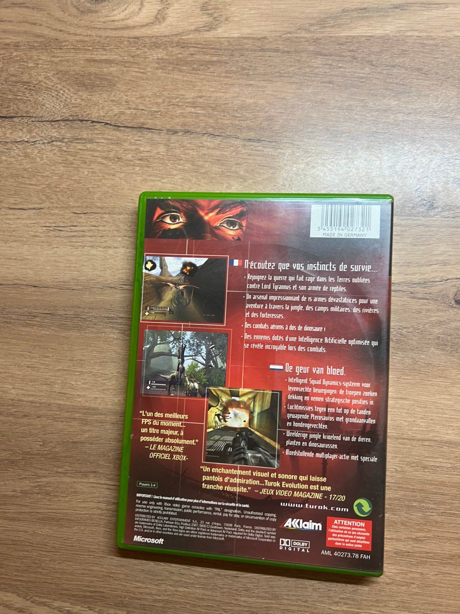 Turok Evolution - Xbox - Bon état - Complet - Pal – Image 8