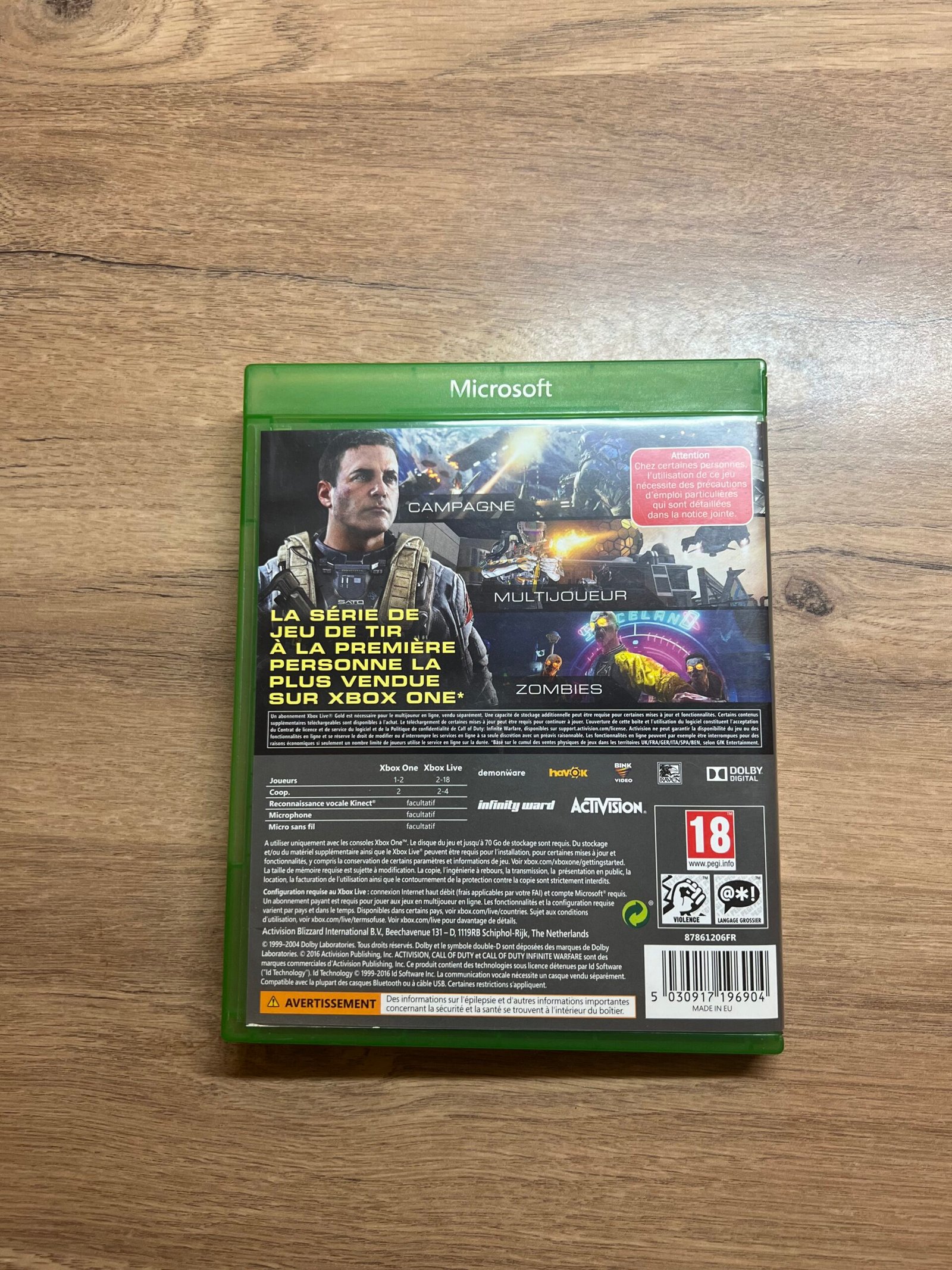 Call of Duty : Infinite Warfare - Xbox One - Bon état - complet -pal – Image 8