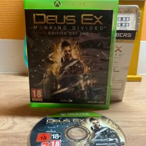 Deus Ex Mankind Divided - xbox one - bon état - complet - pal