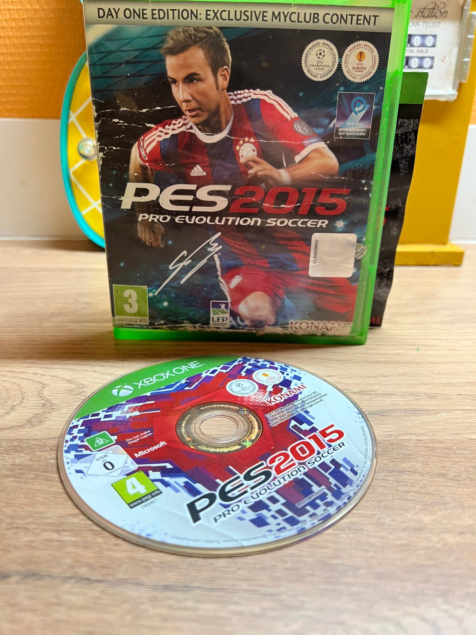 Pro Evolution Soccer 2015 - Xbox One - Bon état - Complet - Pal – Image 3