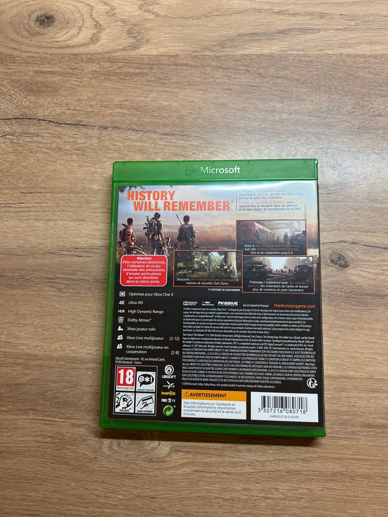 Tom Clancy's The Division 2 - Xbox One - Bon état - Complet - Pal – Image 8
