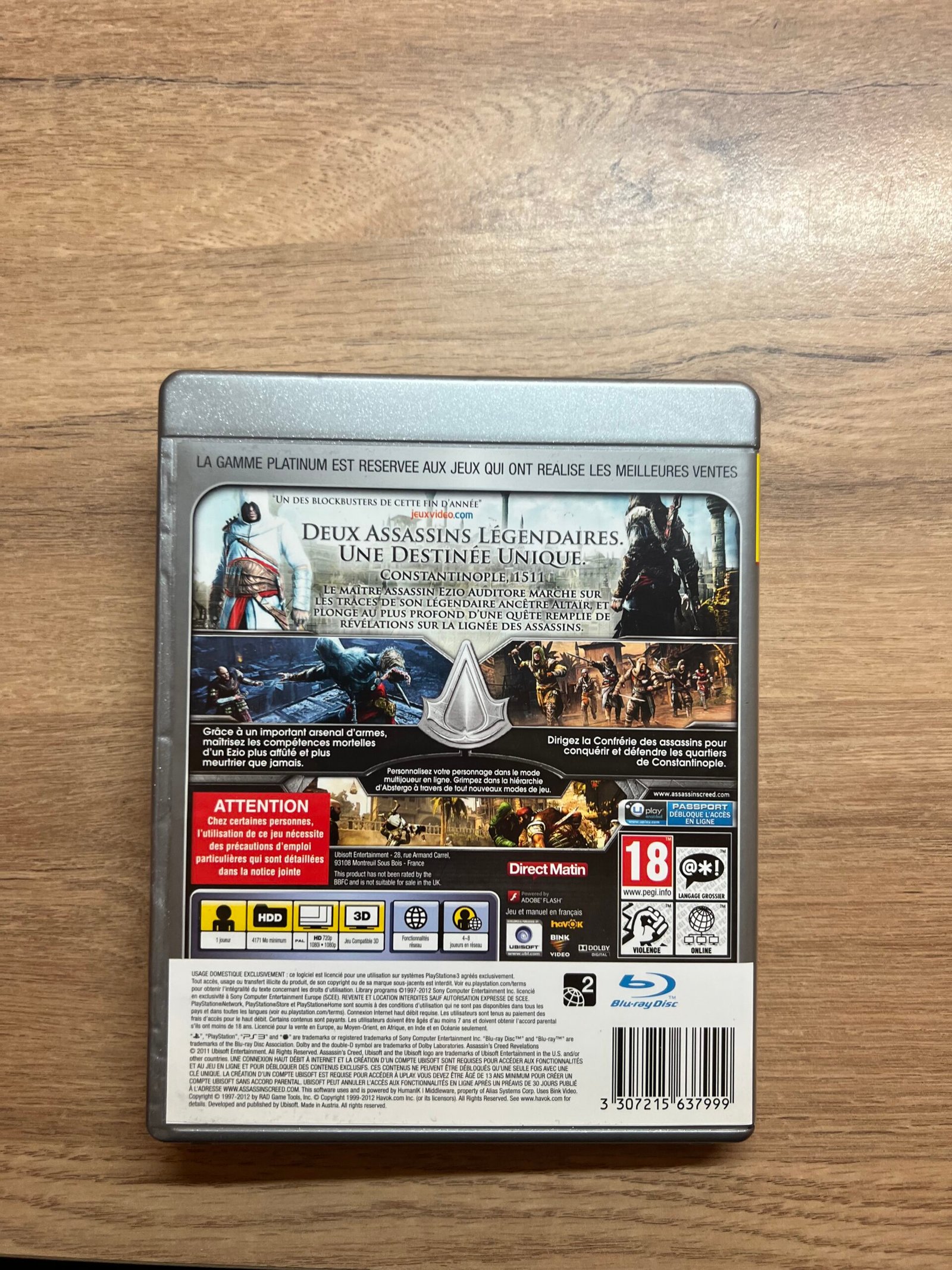 Assassin's Creed Revelations (Platinum) - PS3 - Bon état - Complet - Pal – Image 8