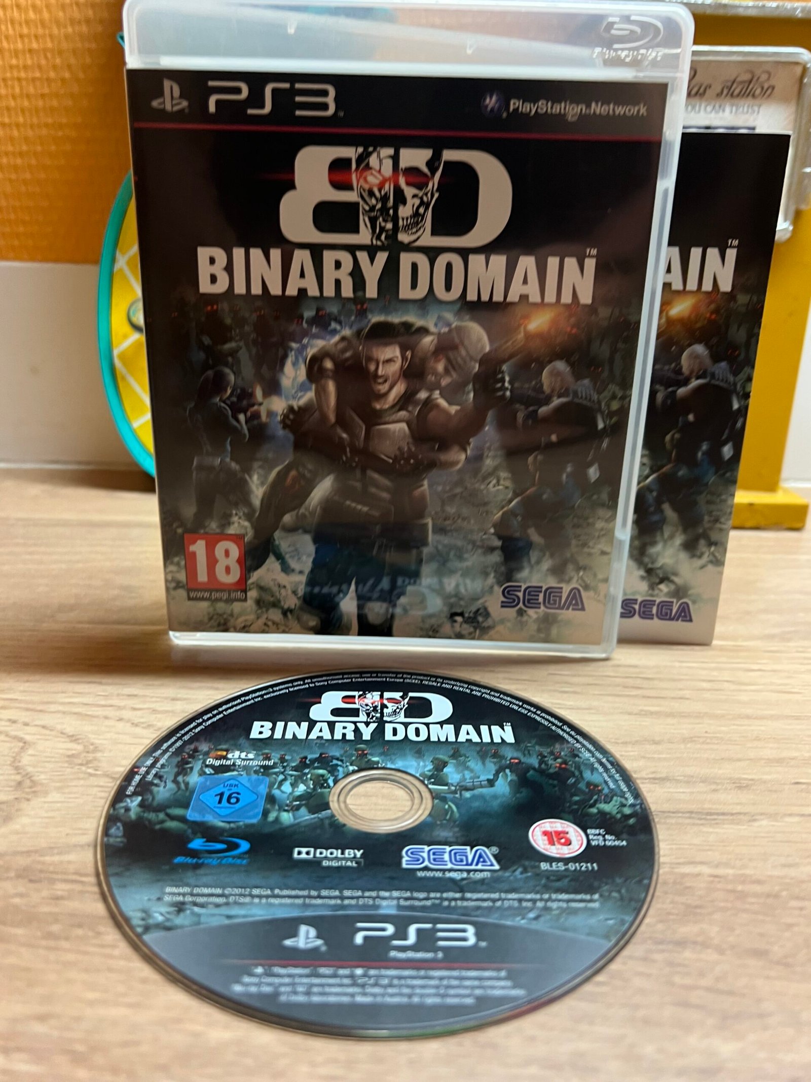 Binary Domain - PS3 - Bon état - Complet - Pal – Image 3
