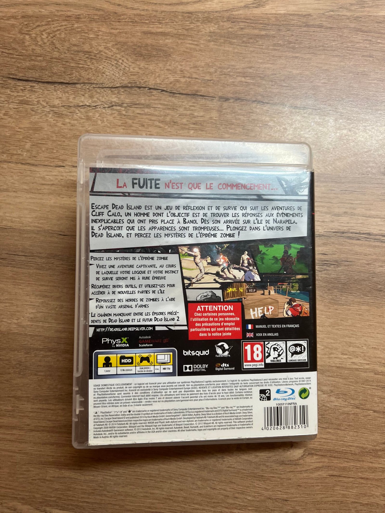 Dead Island Escape - PS3 - Bon état - Complet - Pal – Image 8
