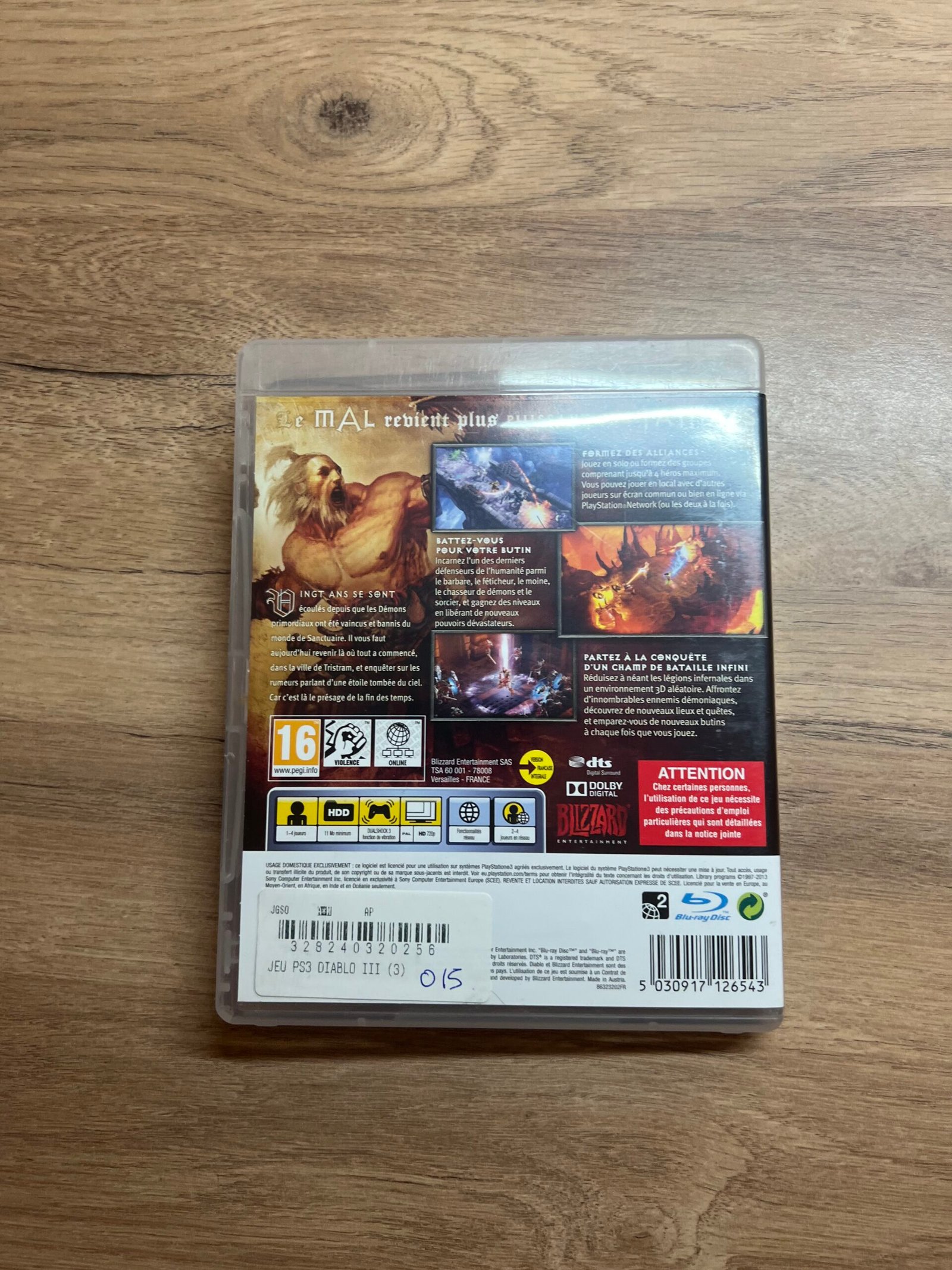 Diablo III - PS3 - Bon état - Complet - Pal – Image 10