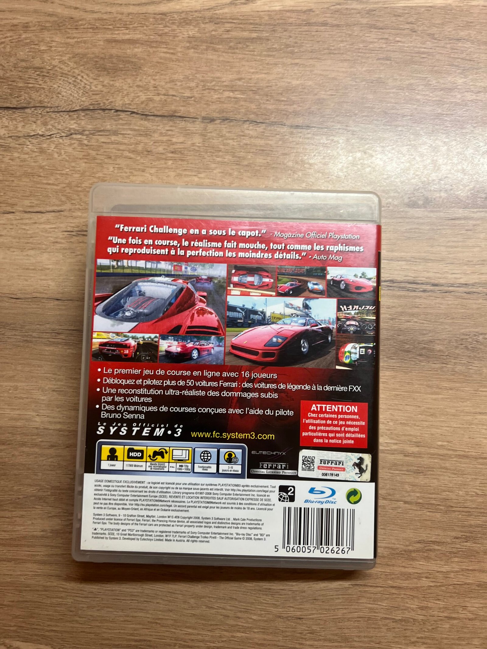 Ferrari Challenge - PS3 - Bon état - Complet - Pal – Image 8