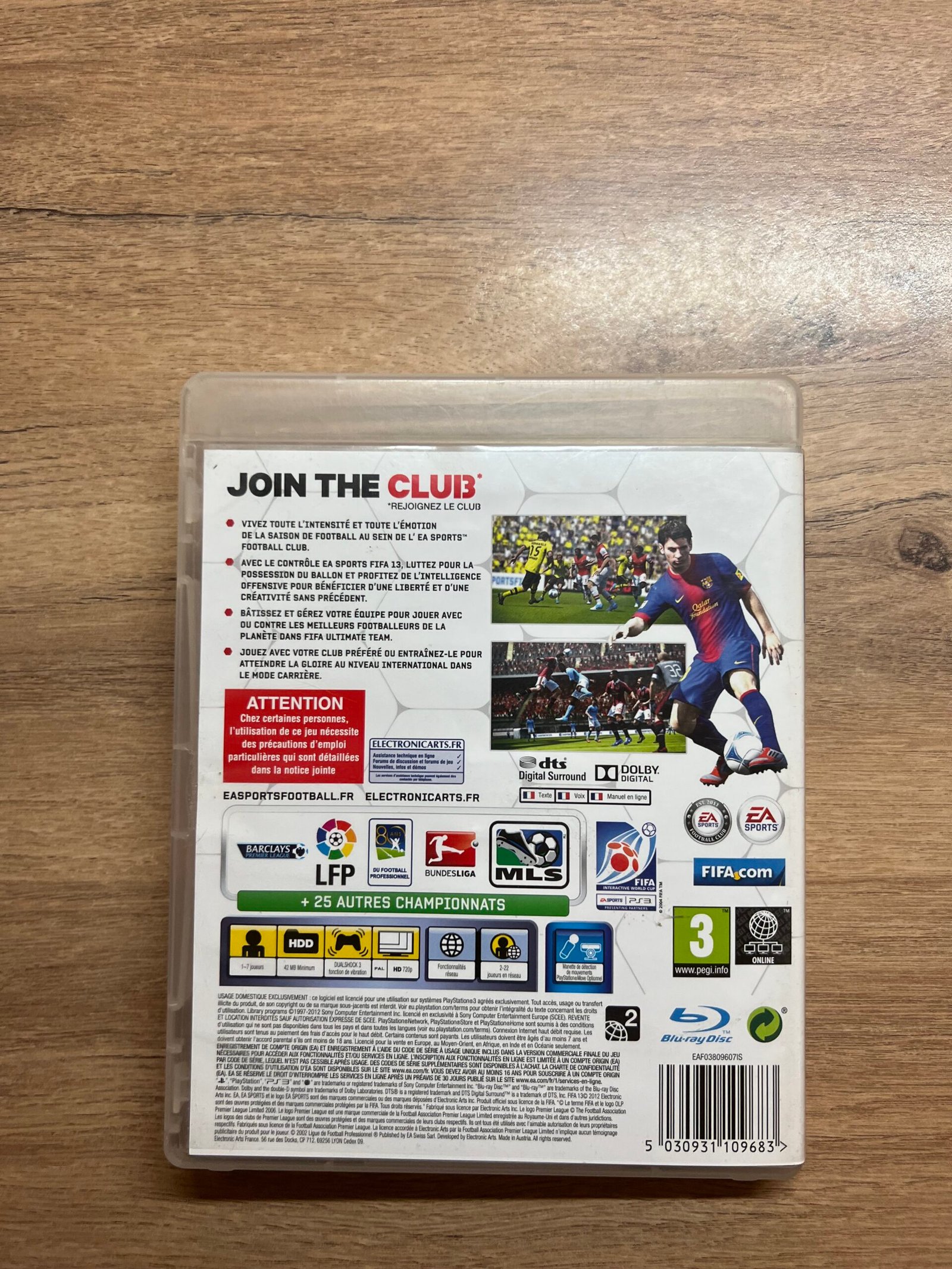 Fifa 13 - PS3 - Bon état - Complet - Pal – Image 8