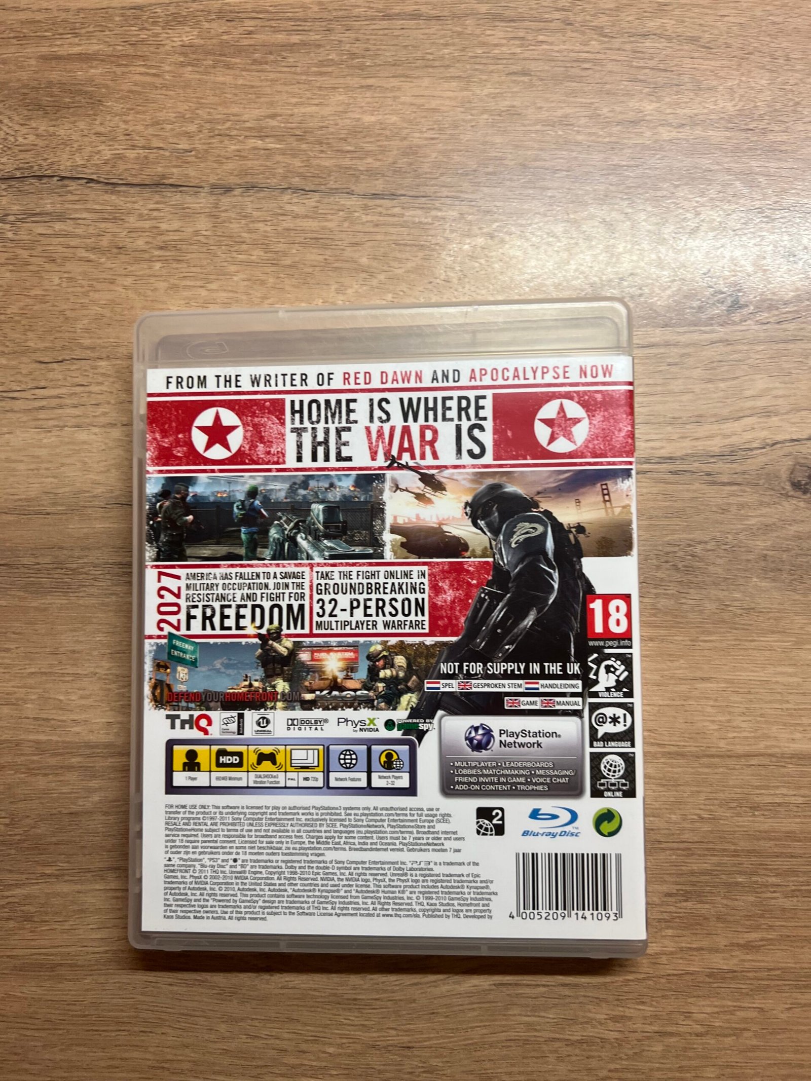 Homefront - PS3 - Bon état - Complet - – Image 8