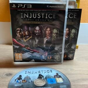 Injustice - PS3 - Bon état - Complet - Pal