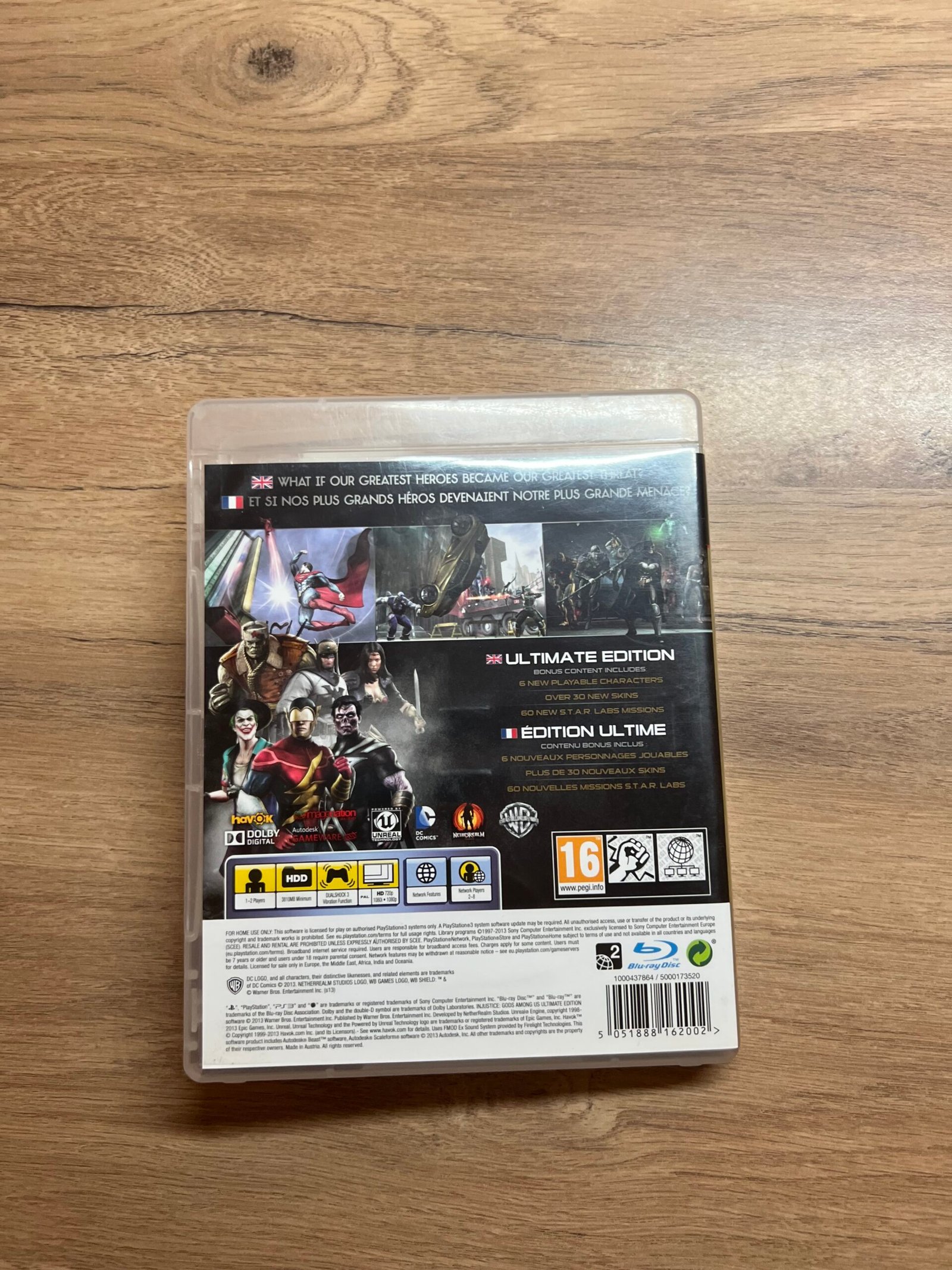 Injustice - PS3 - Bon état - Complet - Pal – Image 7