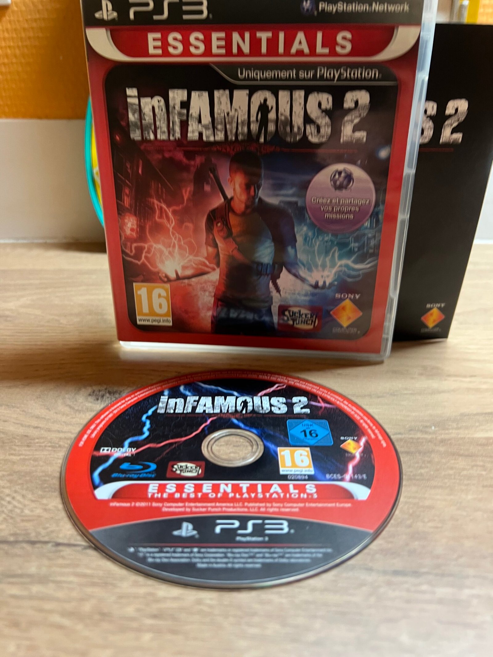 Infamous 2 - Bon état - Complet - Pal – Image 3