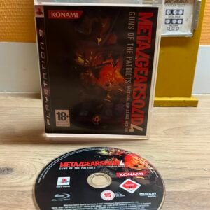 Metal Gear Solid 4: Guns of The Patriots - PS3 - Bon état - Pal