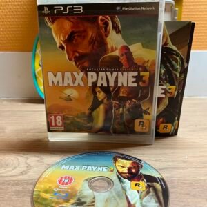 Max Payne 3 - PS3 - Bon état - Complet - Pal