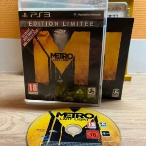 Metro Last Light - PS3 - Bon état - Complet - Pal
